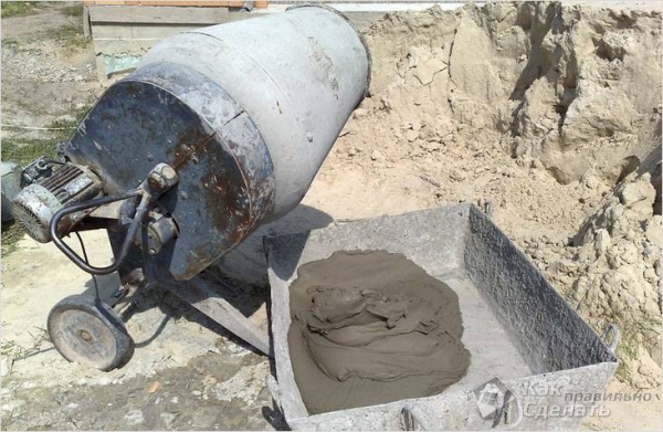Фото - Как правильно разводить цемент без песка — для фундамента